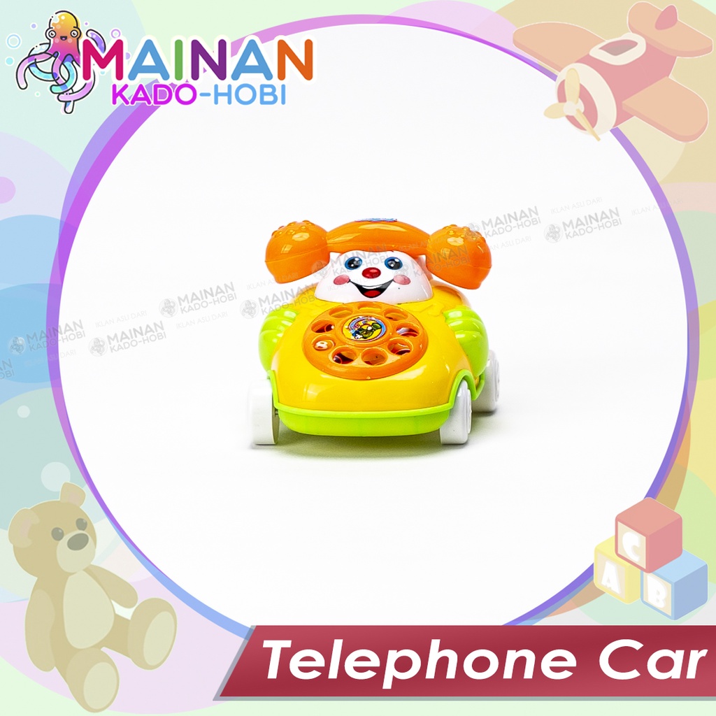MAINAN ANAK EDUKASI MINIATUR TELEFON MOBIL BUNYI SUARA