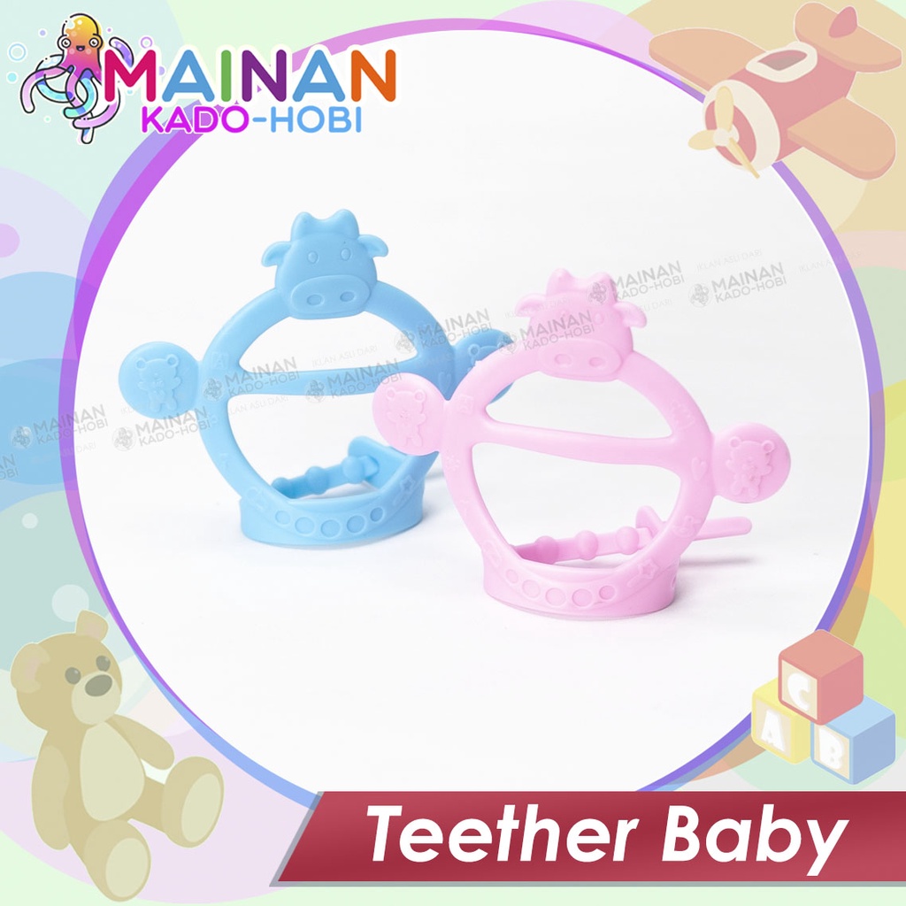 MAINAN ANAK BAYI TEETHER GIGIT KARET