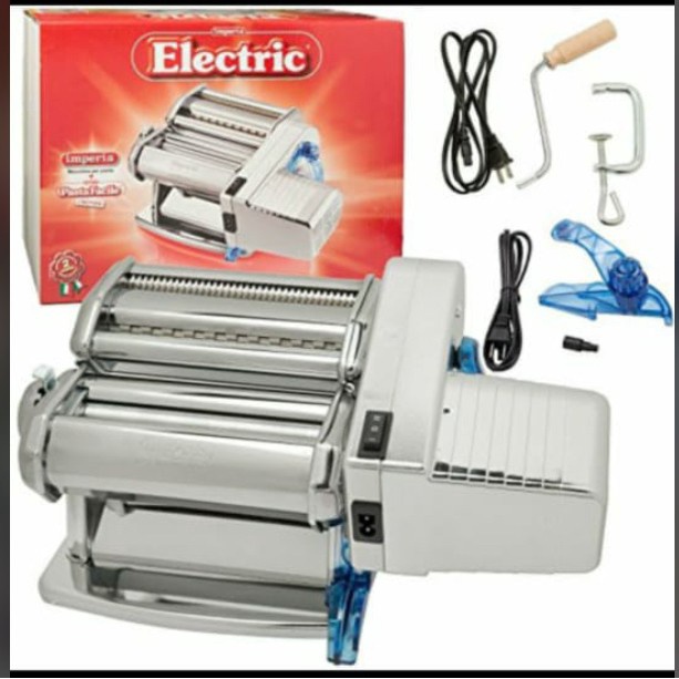 Noodle Maker Gilingan Mie Molen Pasta Imperia Itali Stainless Listrik