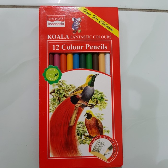 Koala Pensil Warna Panjang 12 Warna