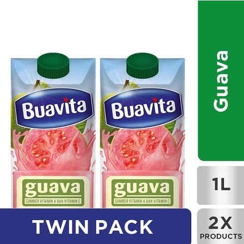

Buavita Juice Jambu 1000ML Twinpack