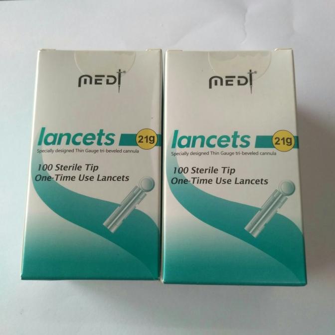 ➞Harga Termurah lancet medilance 21G / jarum lancet untuk bekam 76 ➞