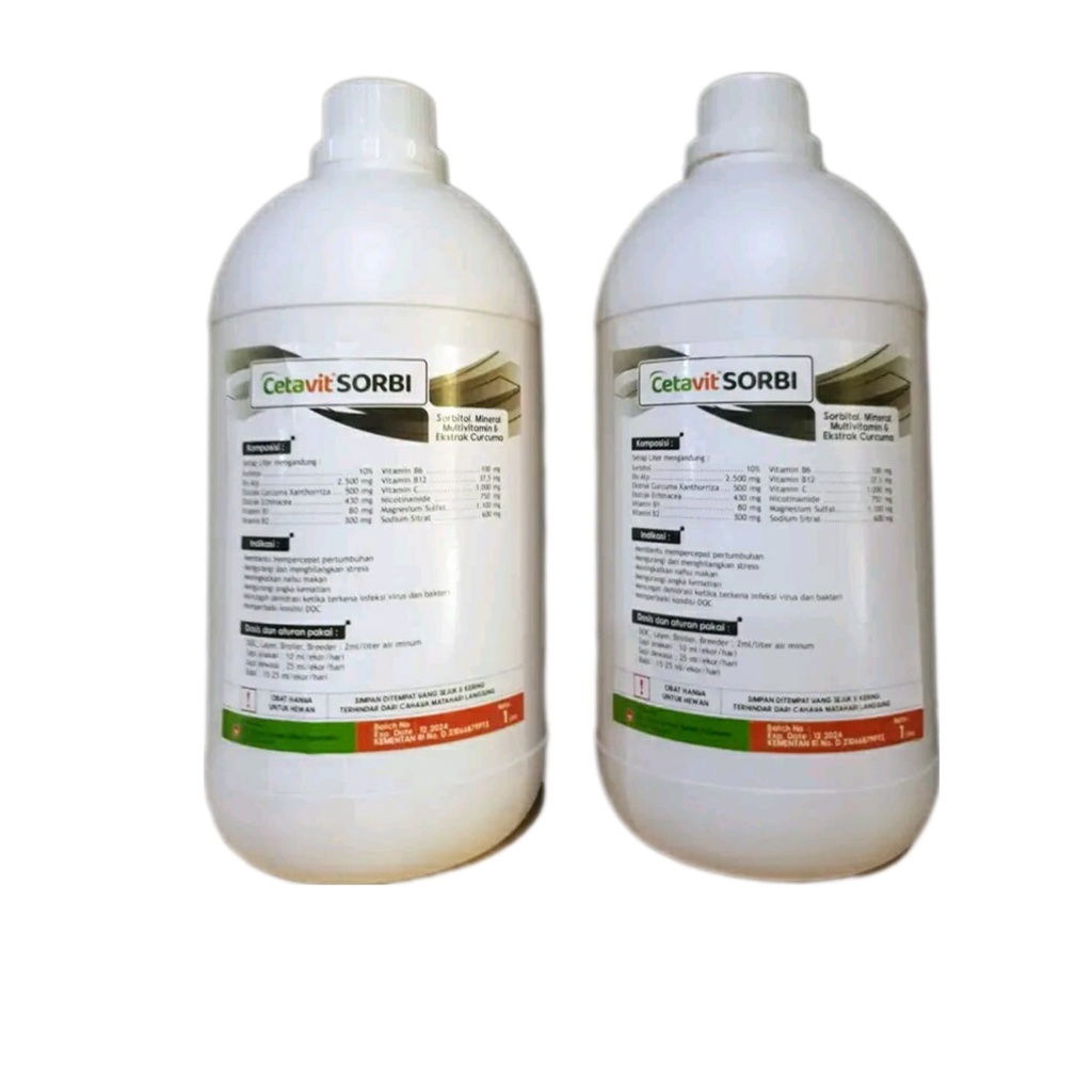 CTSI / Cetavit Sorbi 1 Liter Untuk Memulihkan Ternak Dari Kelelahan & Perjalanan
