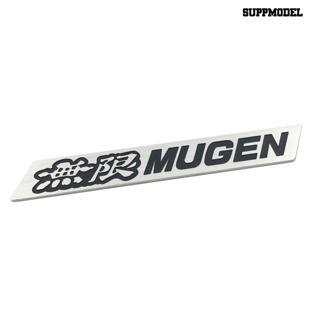 [Auto] Mugen Huruf Mobil Styling Sticker Decal 3D Metal Badge Emblem Decor Untuk