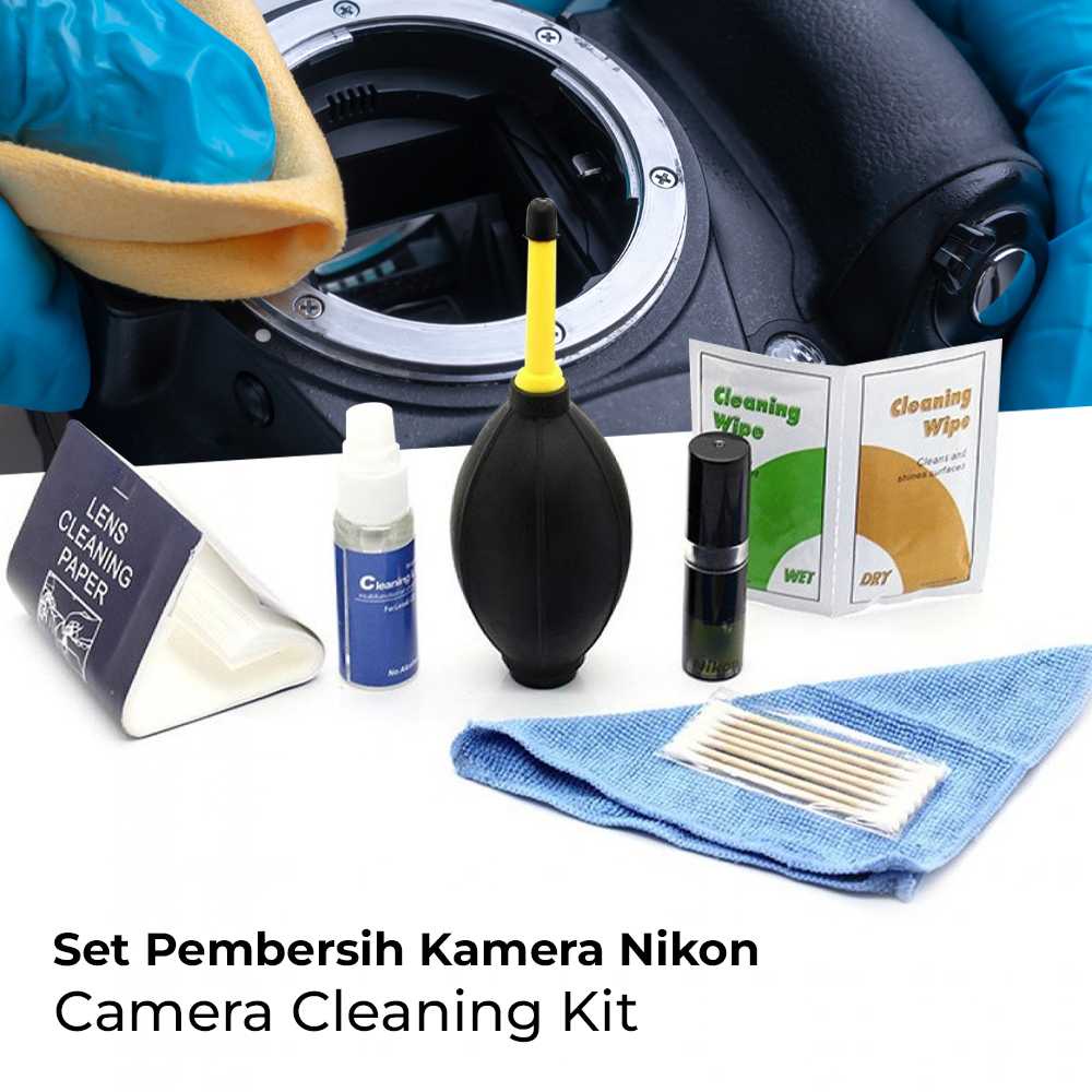 ( 100% BARANG ORI ) Set Pembersih Cleaning Kit Kamera Nikon - DKL-5S