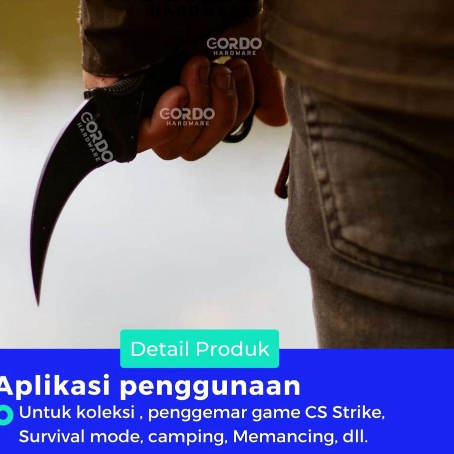 ㅘ Karambit Knife Karambit Lipat Pisau Karambit CS GO / Pisau Karambit CS GO Pisau Kerambit - Strip R