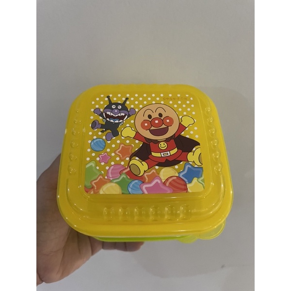 Anpanman Square Lunch Box, Kotak bekal Anpanman isi 2