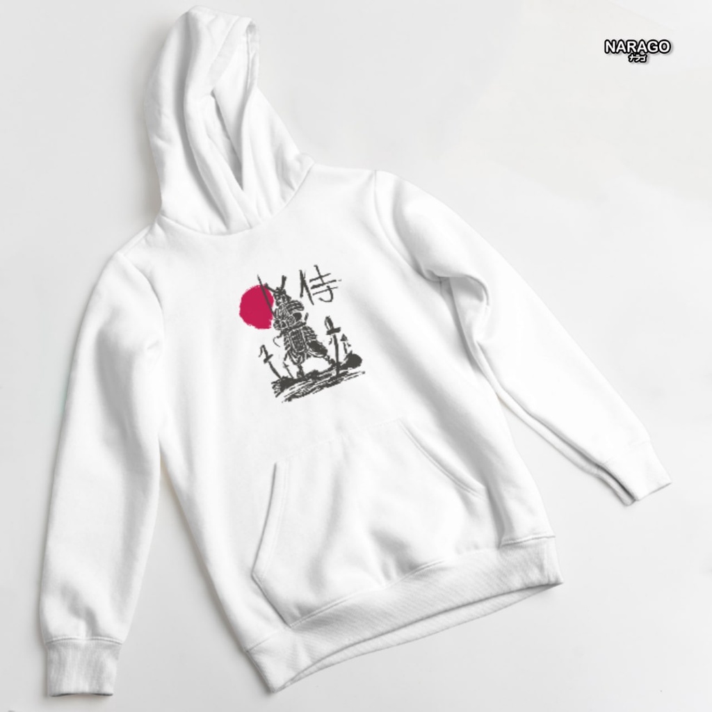 Nara.Grosir - Hoodie Jumper Samurai Warrior l Sweater Hodie Unisex