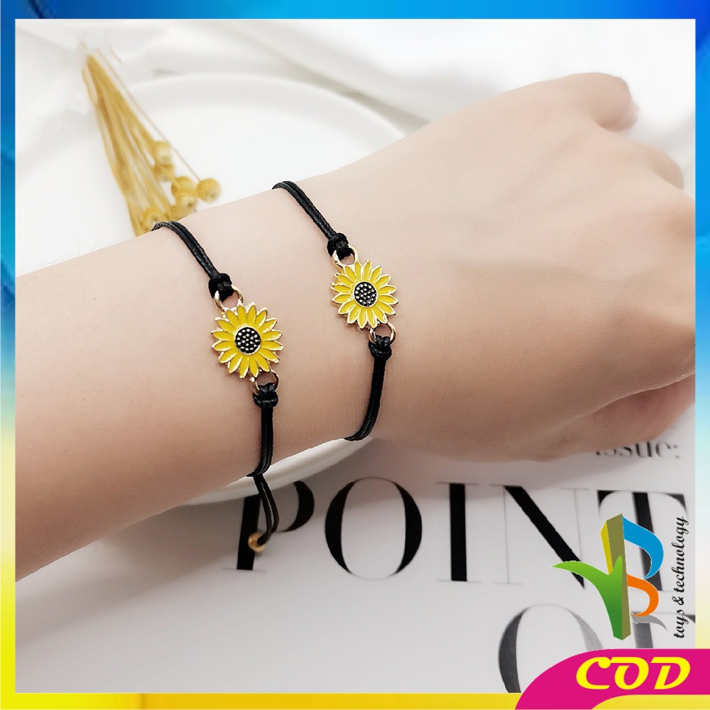 RB-K65 Gelang Tali Persahabatan Anyaman Korean Fashion Gelang BFF Gelang Pasangan Sahabat Gelang etnik