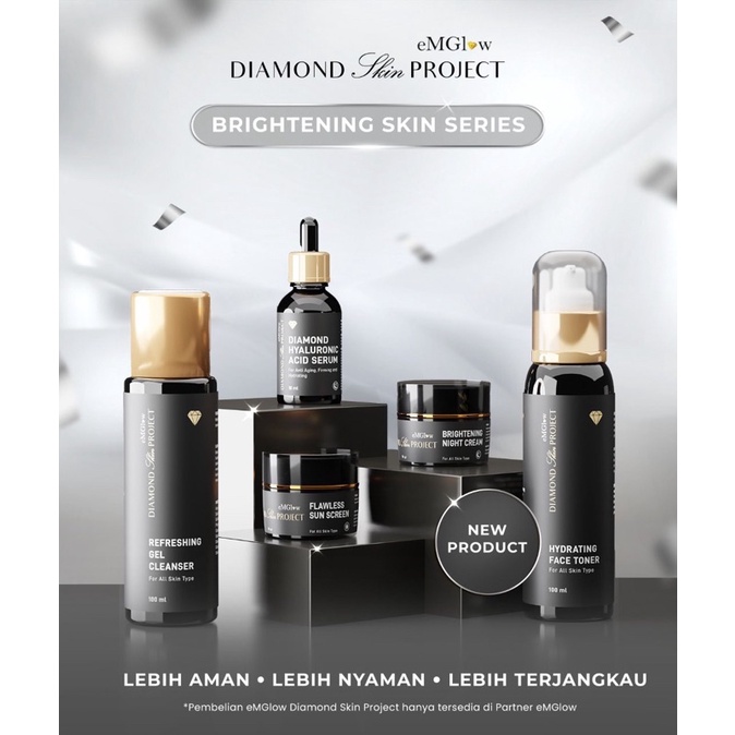 EMGLOW DIAMOND BRIGHTENING SKINCARE SERIES