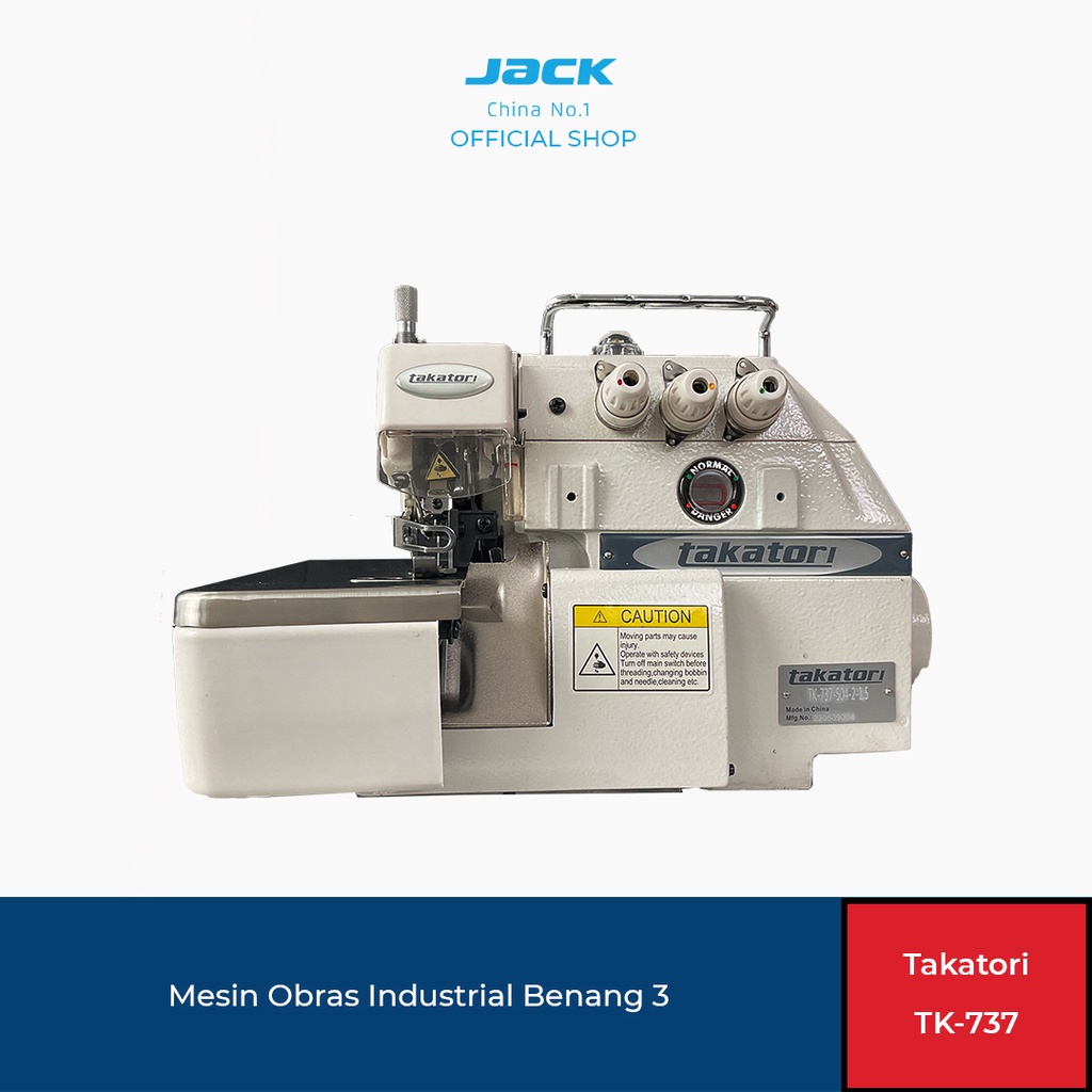 MESIN OBRAS INDUSTRIAL BENANG 3, 4, 5 TAKATORI TK-737, TK-747, TK- 757 ORIGINAL