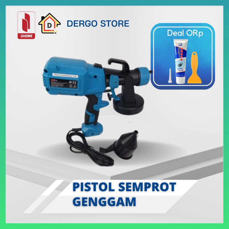 Spray Gun Elektrik MULTIPRO ESP800JY, mesin semprot cat Portable ESP 800, alat cat elektrik Multipro