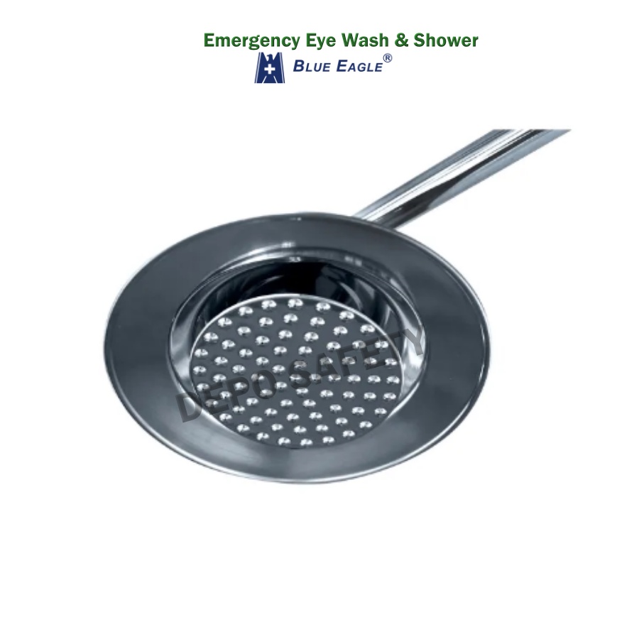 Haws Emergency Eyewash Shower Eye and Face Wash Station Blue Eagle EW 067