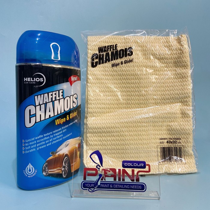 Lap Kanebo Helios Waffle Chamois - Lap Mobil / Kanebo Wipe n Glide