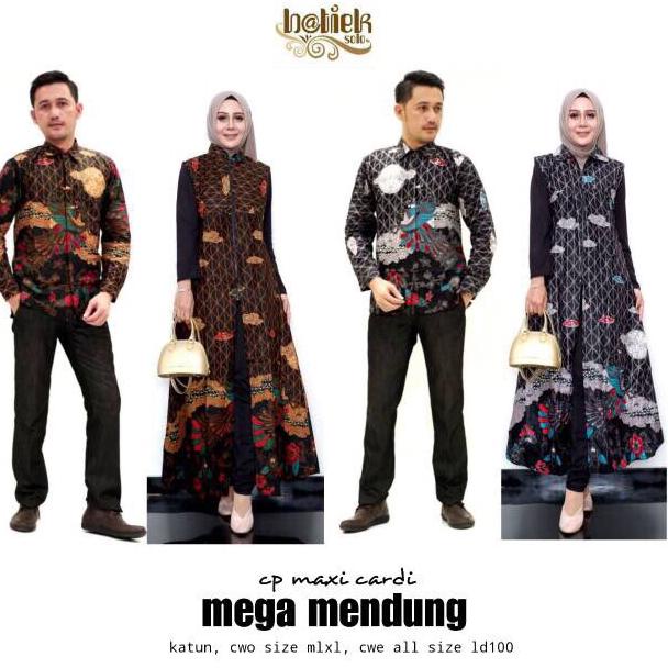 "WHO.21De22c" BG - maxi cardi mega mendung outer longvest batik cardigan oter