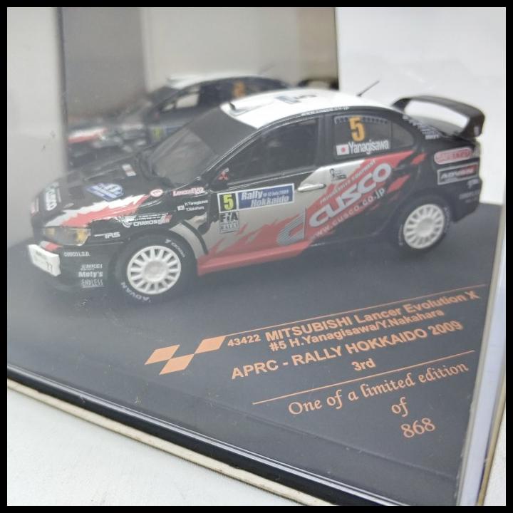 

Vitesse Mitsubishi Lancer Evolution Ix #5 Aprc Rally Hokaido 1/43