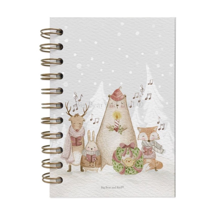 

Pad Christmas Ring Notebook - Carol Singer