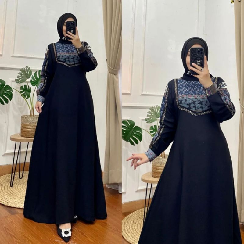 amorebyruby Anissa dress//gamis amorebyruby//dress//gamis/almia/fashion gamis terbaru