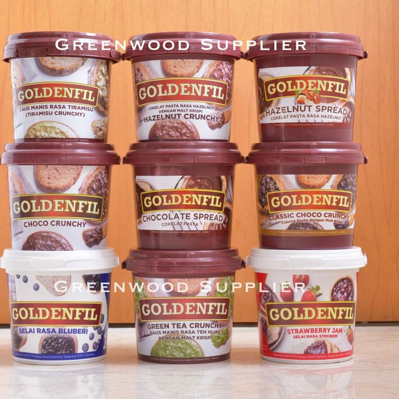 

❁Super Sale✡➘ PT8KT Goldenfil Spread / Selai Goldenfil - All Variant - Classic Choco.C 068 Grosir