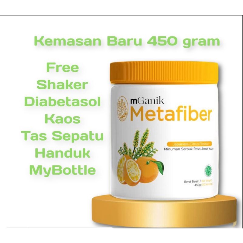 Mganik Metafiber - Suplemen Serat untuk Cegah Gula Darah