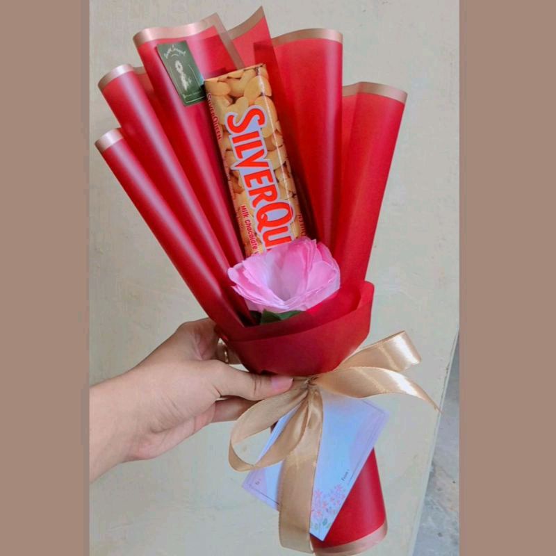 

Buket Silverqueen / Buket Ultah Gift sempro, wisuda, dll