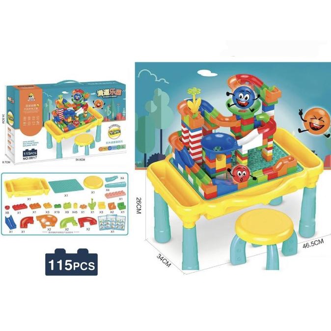 

Meja Belajar Anak Multifungsi Learning Table Block 115 Pieces