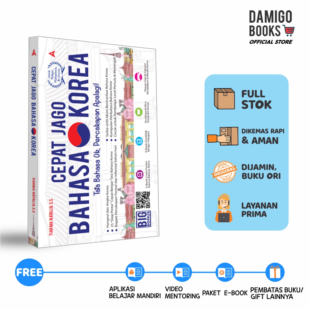 BUKU KOREA Pemula - Cepat Jago Bahasa Korea