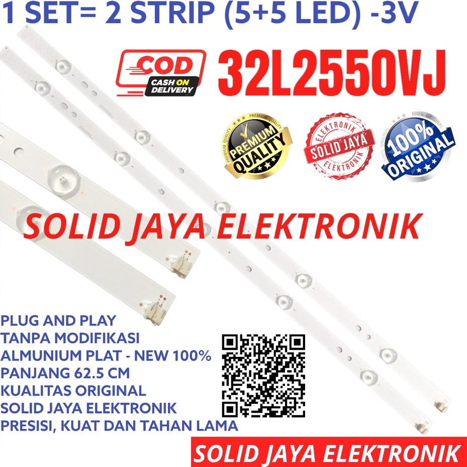 €Ready Stock• BACKLIGHT TV LED TOSHIBA 32 INC 32L2550 32L2550VJ VJ 32L 2550 LAMPU BL 5K 3V TOSHIBA 3