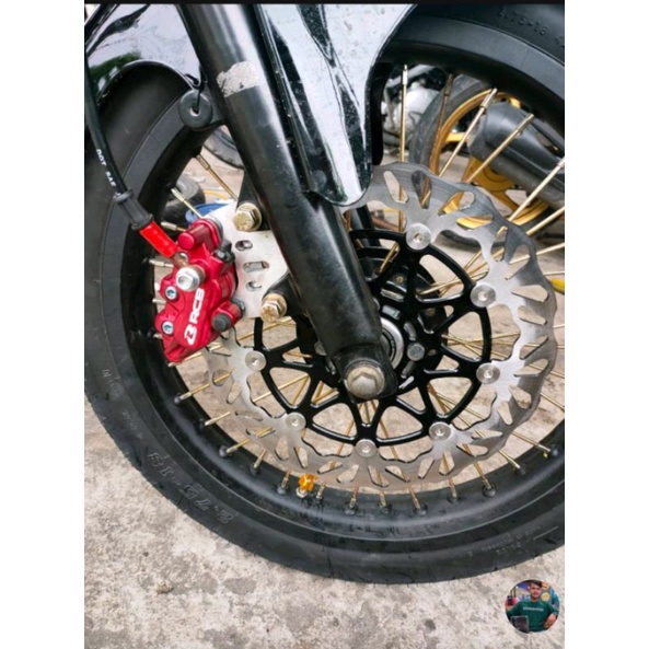 bracket kaliper rcb yamaha byson