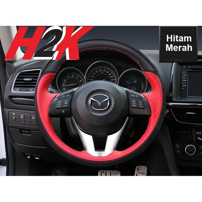 Cover Steer Mazda CX5 - Cover Steering Kulit - Leather - Mazda CX5