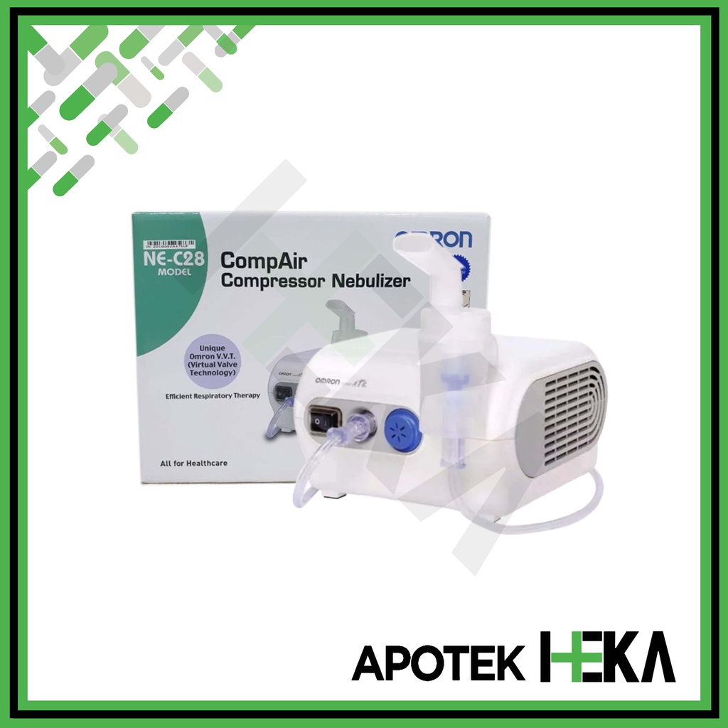 Nebulizer Omron NE C-28 - Alat Uap Pernapasan (SEMARANG)
