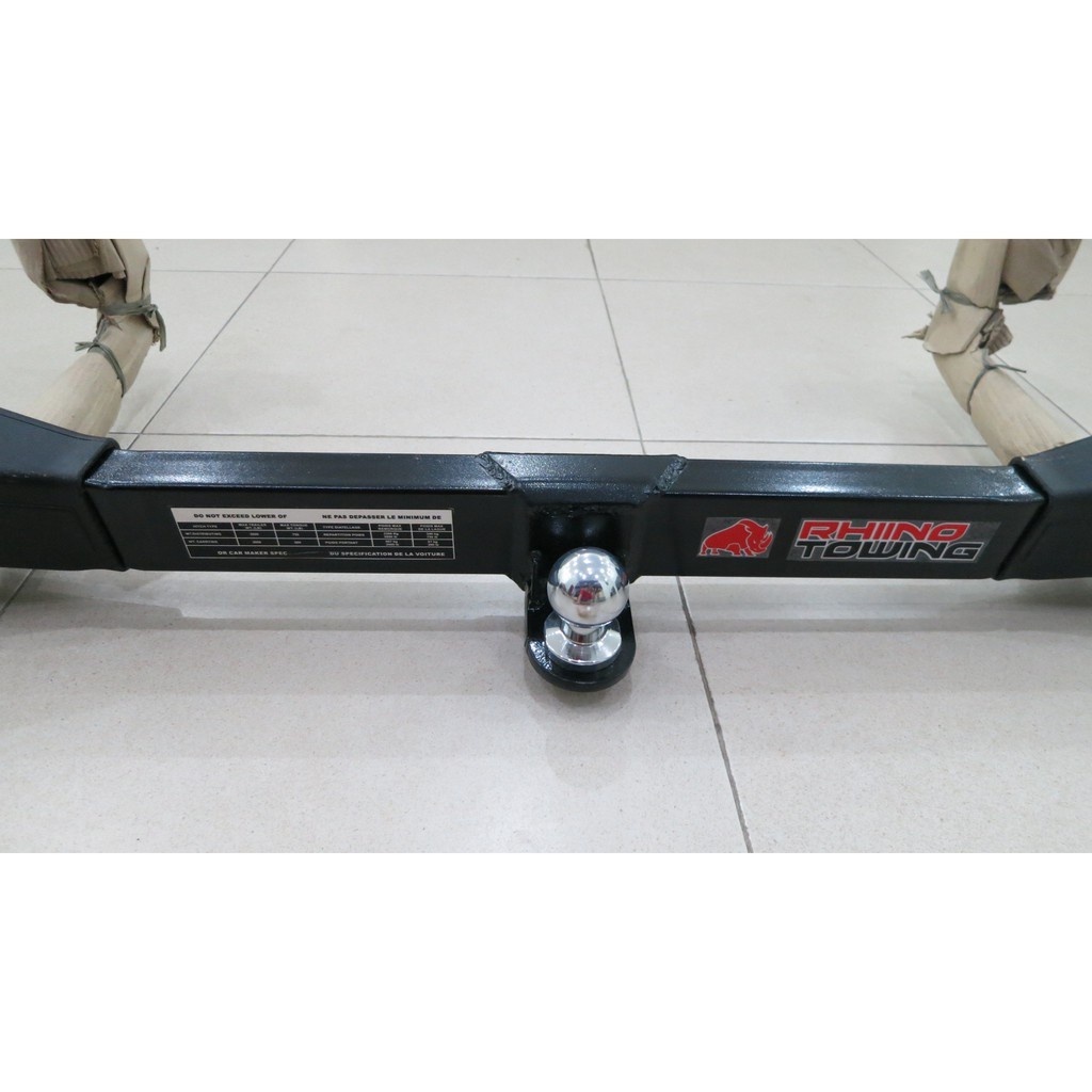 TRA4- TOWING BAR BELAKANG RHINO ORIGINAL BUMPER GUARD RHINO TANDUK BELAKANG BAHAN BESI TEBAL TOWING 