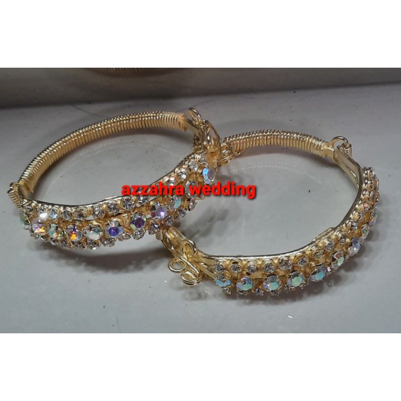 GELANG CENGKREM/SEPASANG GELANG PENGANTIN CENGKERAM/GELANG MANTEN PREMIUM