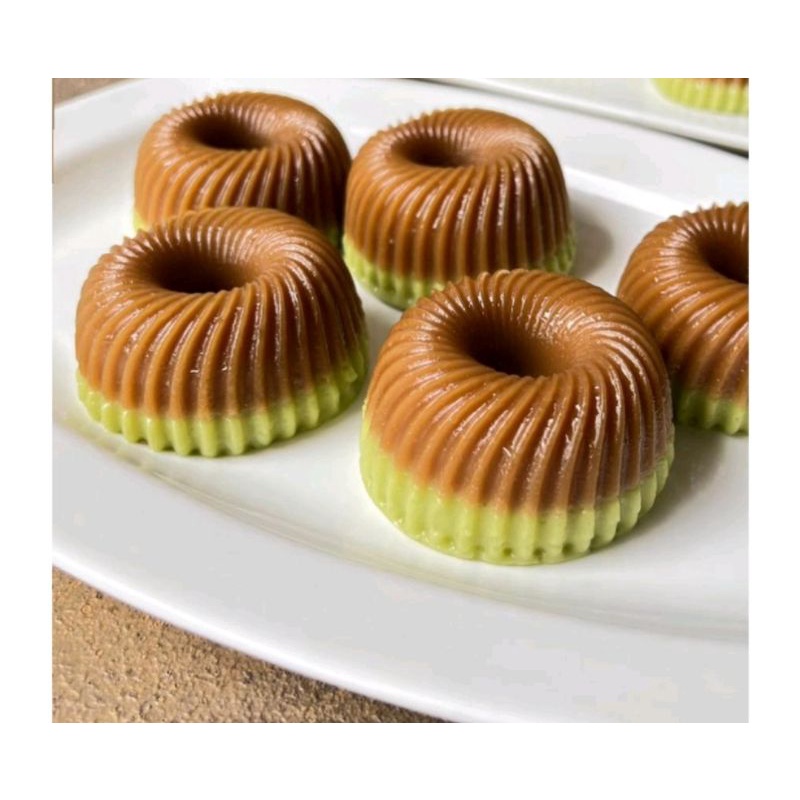 1pcs cetakan kue pudding kecil diameter 7.5cm T.5cm bavaya mini twist