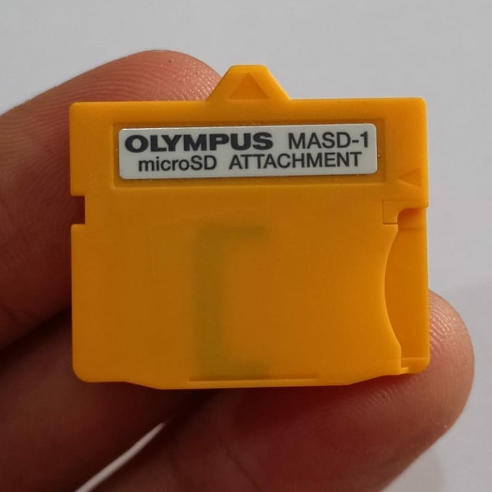 Olympus MASD-1 Original Adapter Memory Card Reader Micro SD to XD Card