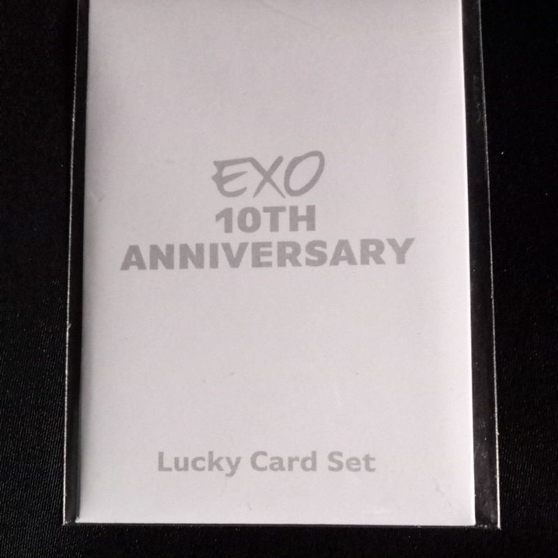 lucky card Exo 10th anniversary (Sehun set)