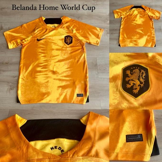 Jual Jersey holland home world cup 2022(belanda home piala dunia2022