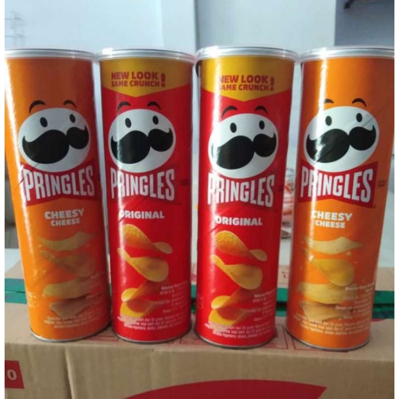 Jual Pringles Rasa Original Dan Keju 107 Gram | Shopee Indonesia