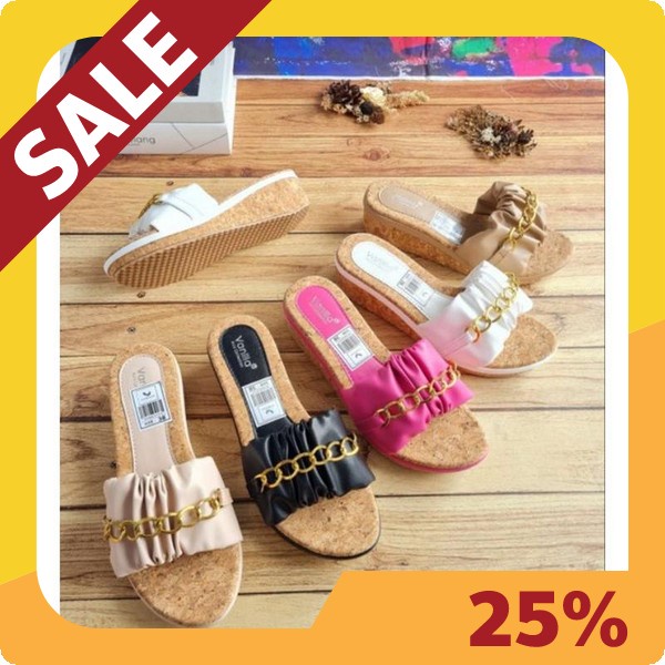 Sandal Jelly Fuji Motif Bear Import/Sandal Wesges Wanita Platfrom Tebal Terbaru/Sandal Rumah/Flas Ba