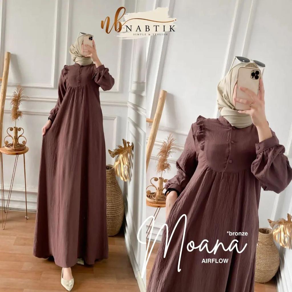 moana maxy gamis crinkel ld 110 gamis daily