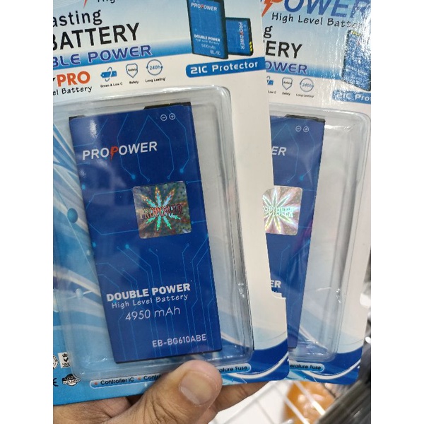 Baterai batre Double power Samsung j7 prime PRO POWER