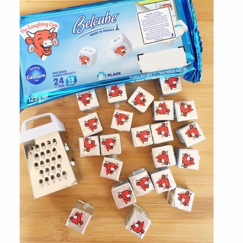 

HARGA GROSIR Belcube Belcubes The Laughing Cow - Keju Kotak mpasi isi 24 pcs 
