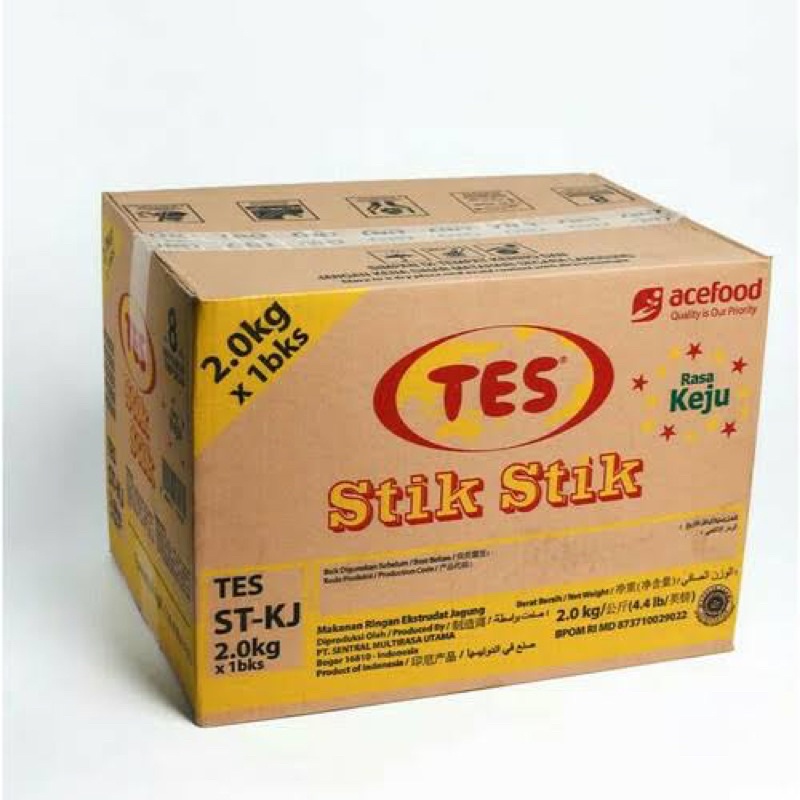 

1 DUS STIK KEJU 2 KG TES (CEMILAN GROSIR SNACK KILOAN)