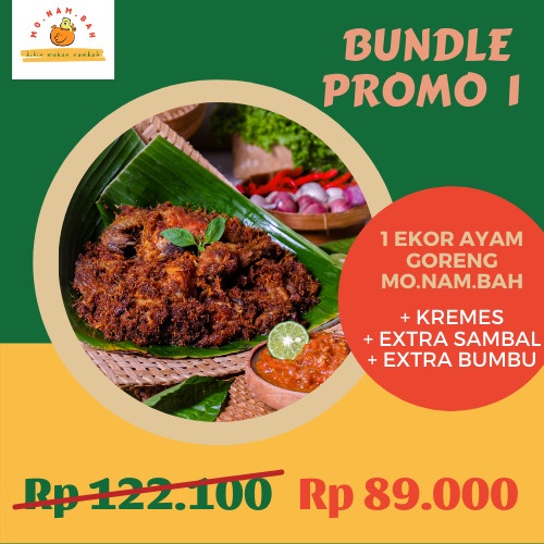 

Bundle Promo MoNamBah - Bundle Promo 1