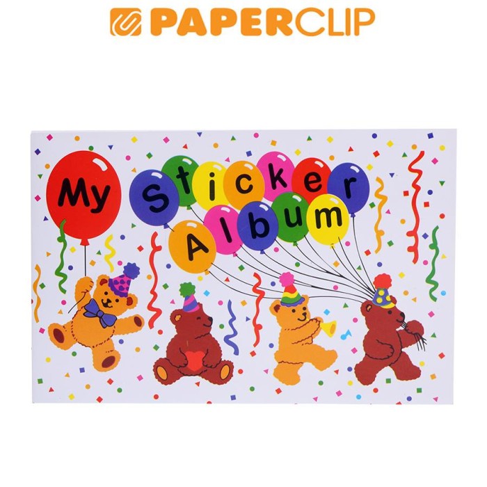 

✨NEW✨ - BUKU ALBUM STICKER SANDYLION KECIL