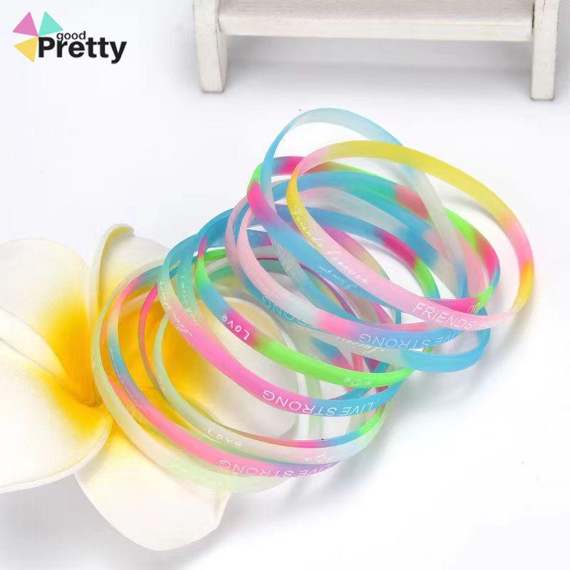 Bracelet Silicon Luminous Luminous Couple Wristband Untuk Wanita/Pria - PD