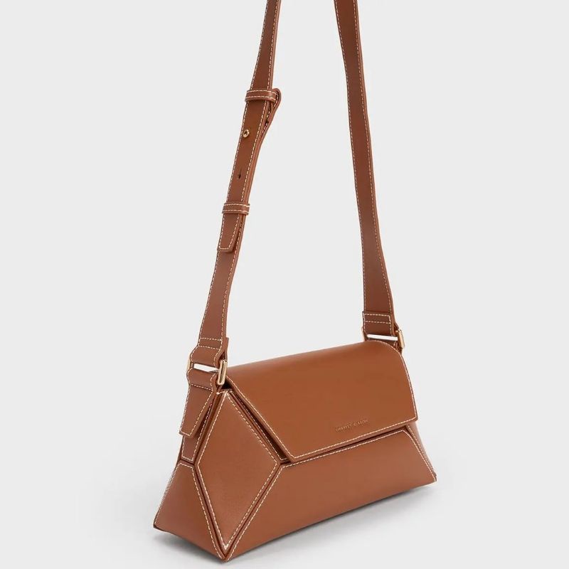 8.8 SALE | CK Nasrin Geometric Shoulder Bag