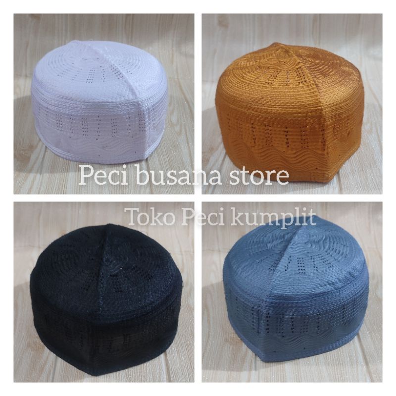 Peci Putih Haji peci Bangladesh original Terbaru terbaik Termurah Terlaris Peci dewasa Peci putih pe