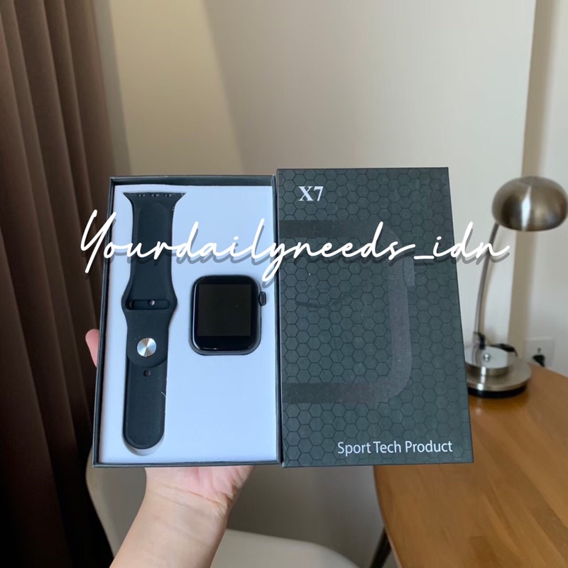 X7 BLACK SMARTWATCH ORIGINAL [READY STOCK]