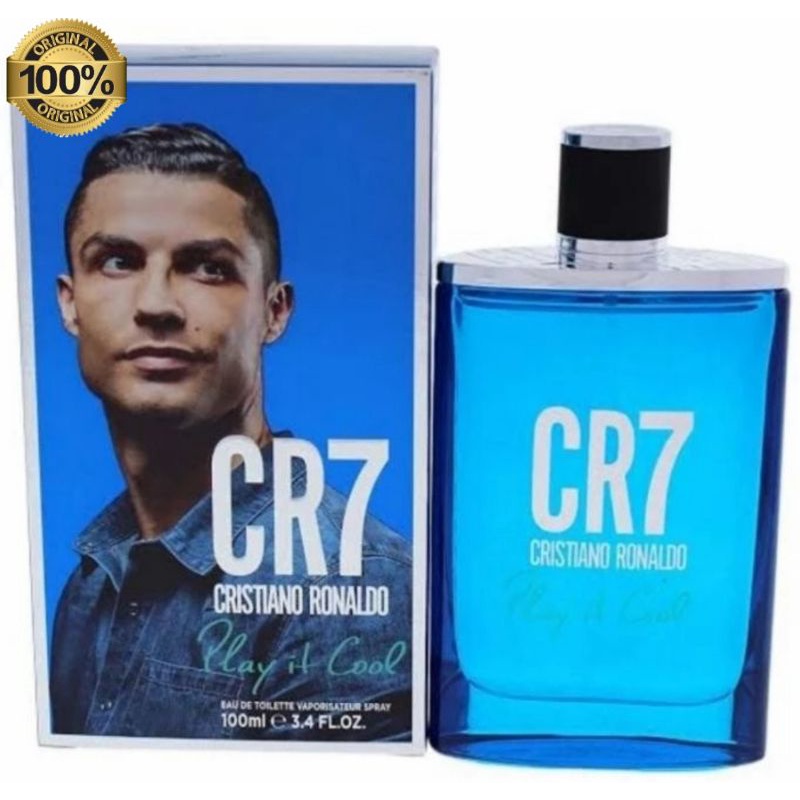 PARFUM CR7 CRISTIANO RONALDO PLAY IT COOL ORIGINAL 100%